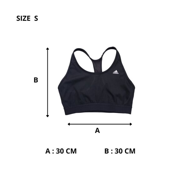 Adidas Black Women’s Sports Bra  Don’t Rest Alphaskin Size S - Picture 7 of 7